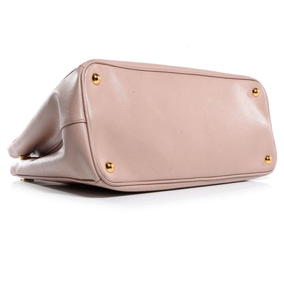 Prada Saffiano Lux Medium Double Zip Tote Cammeo 4 of 9