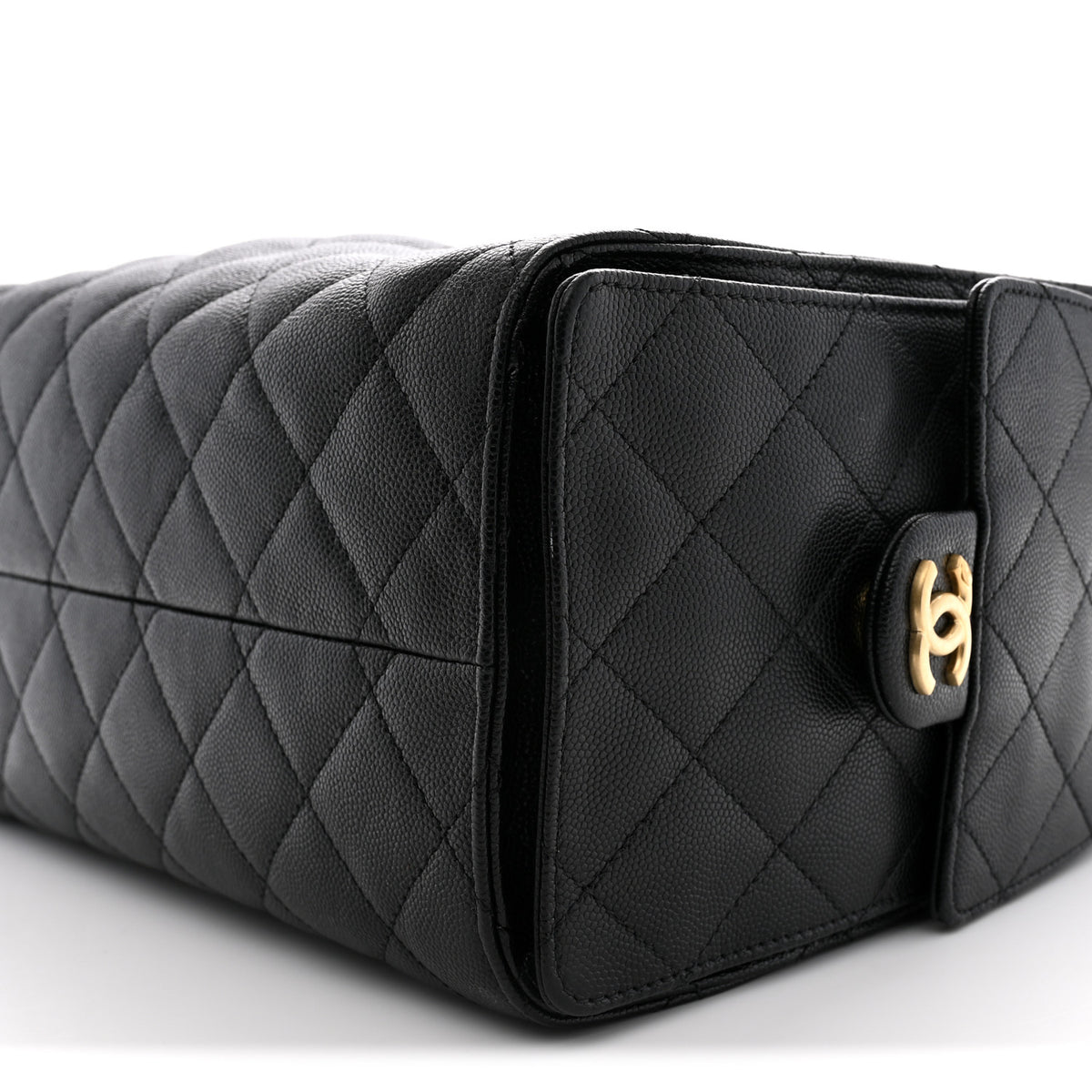 Chanel Caviar Quilted Small Chanel 25 Handbag Black 10 of 11