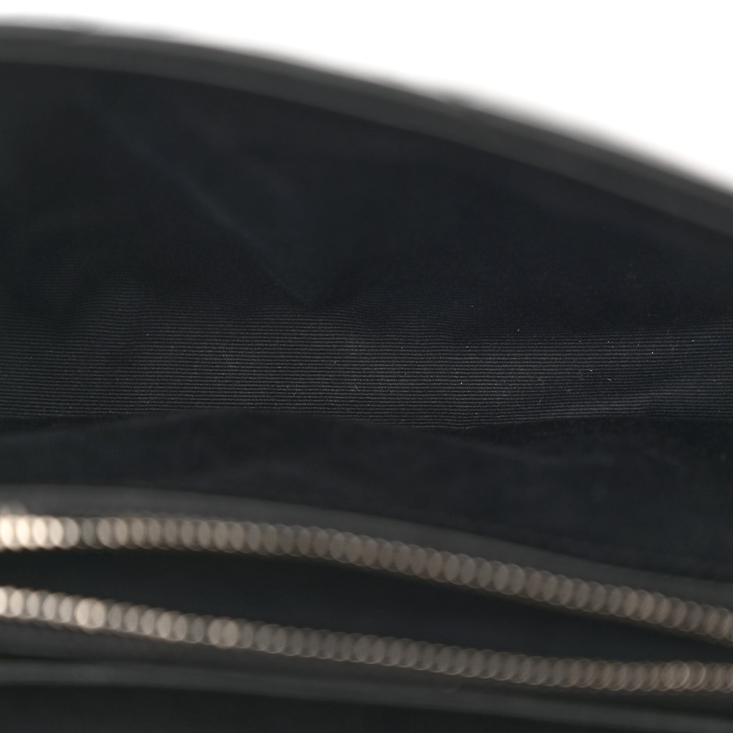 Calfskin Y Quilted Monogram Small Loulou Chain Satchel Black