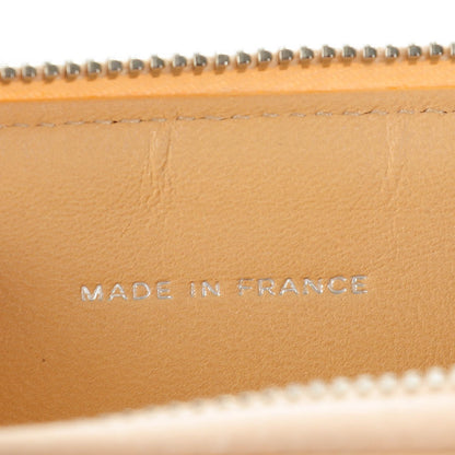 Chanel Lambskin Quilted Zip Around Card Holder Beige Clair 7 of 8