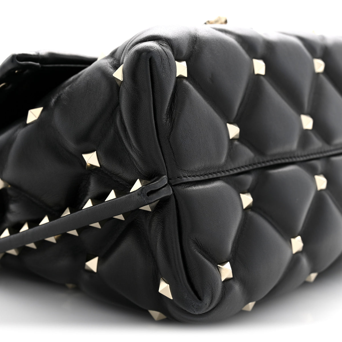 Valentino Garavani Nappa Medium Candystud Top Handle Bag Black 8 of 10