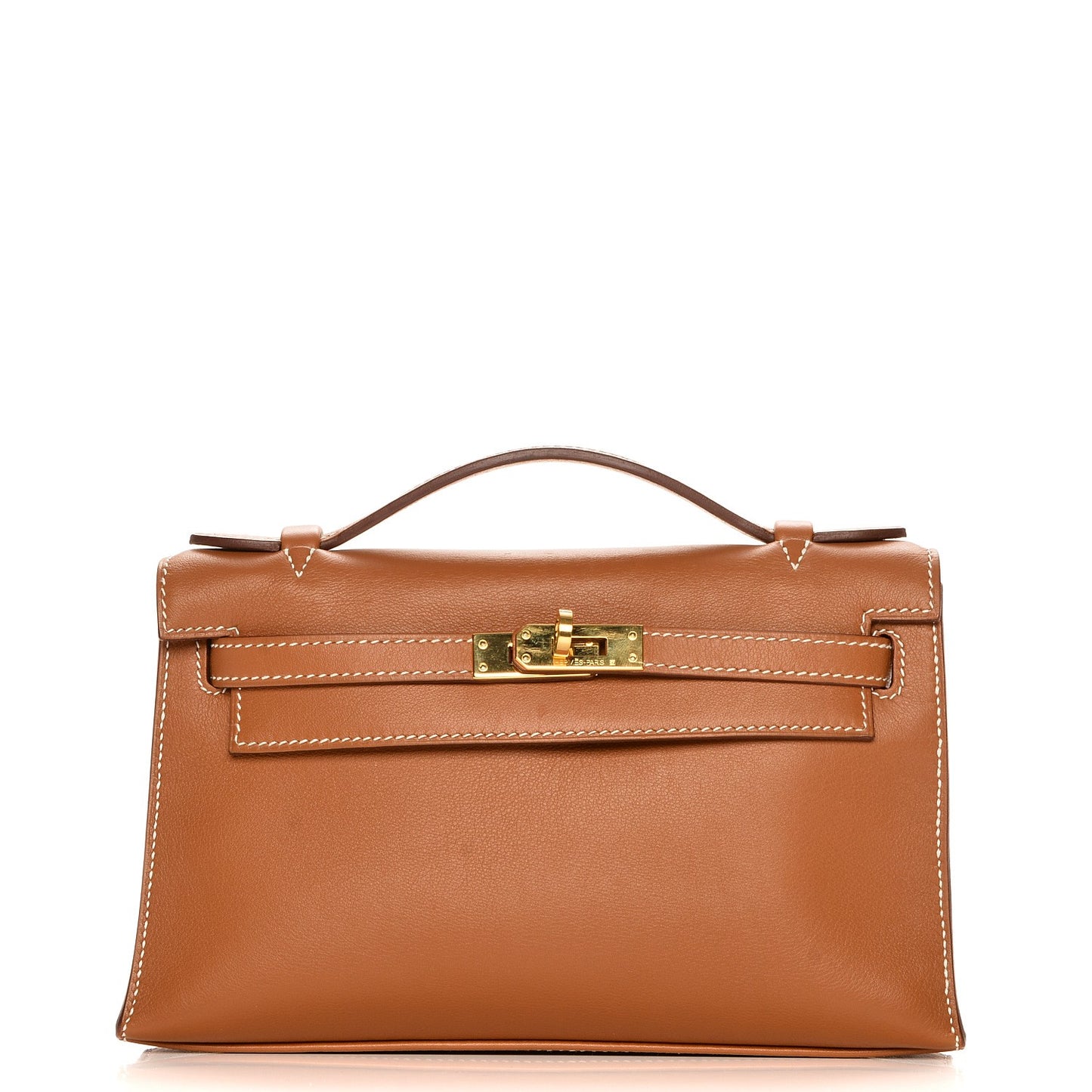 Swift Kelly Pochette Clutch Gold