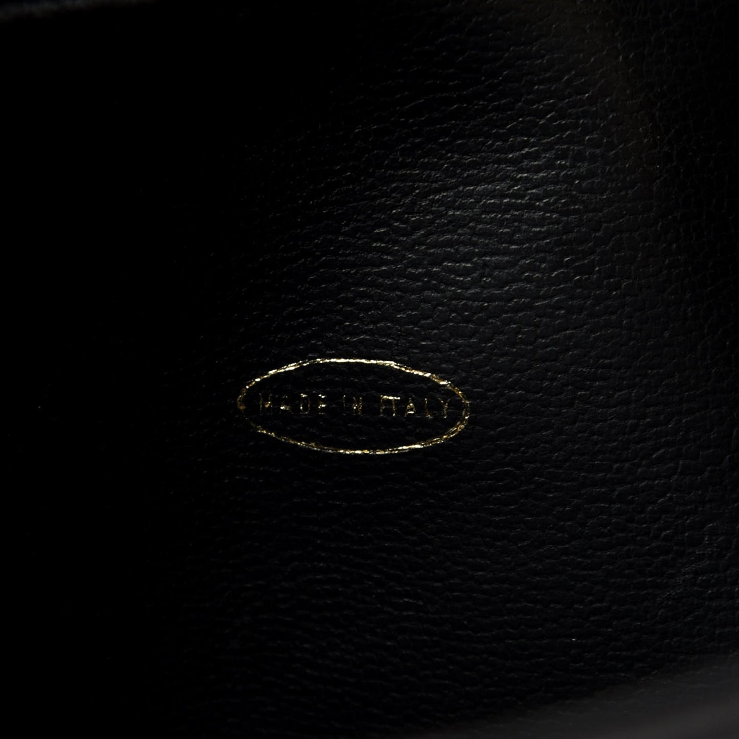 Lambskin Flap Shoulder Bag Black