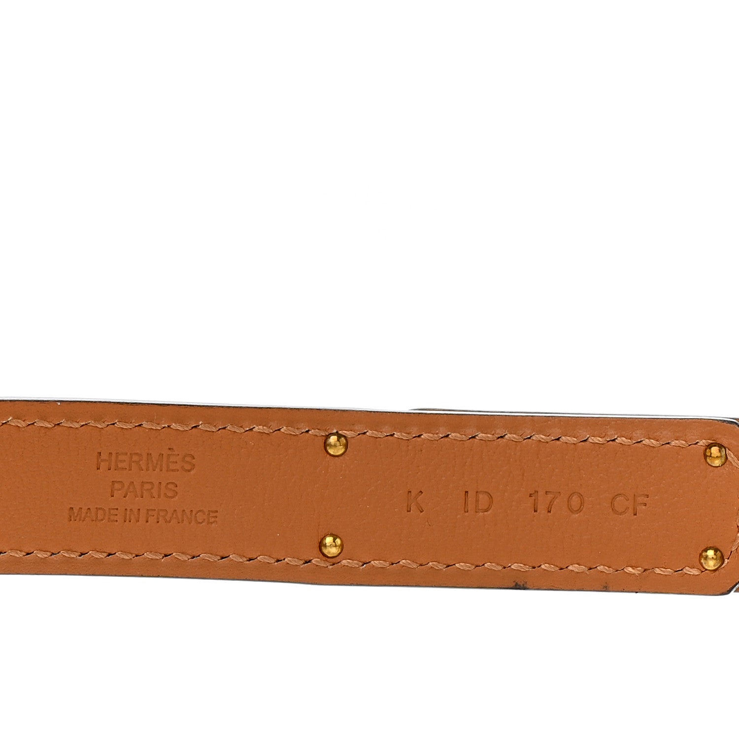 Hermes Epsom Kelly Pocket Belt Craie 3 of 5