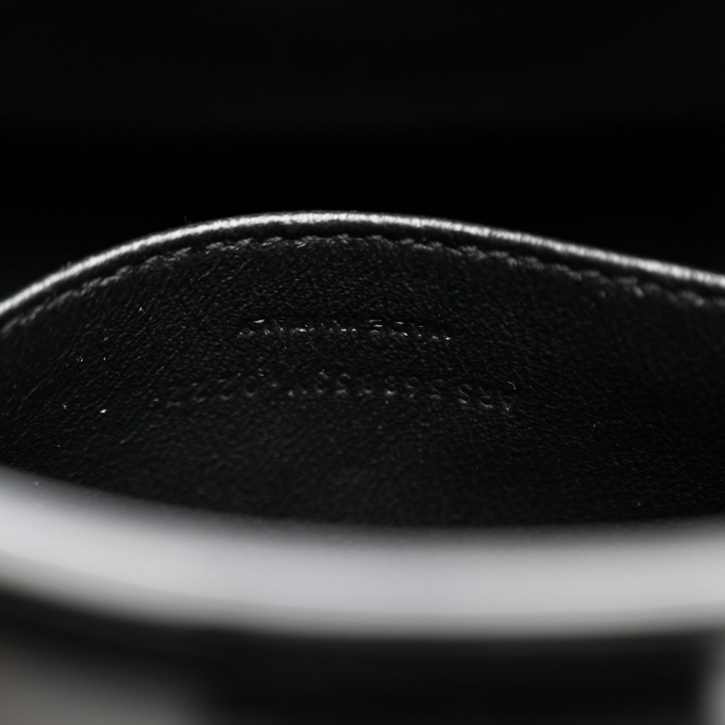 Calfskin Monogram Baby Cabas Black