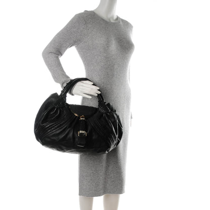 Fendi Nappa Nuvolata Spy Black 2 of 9
