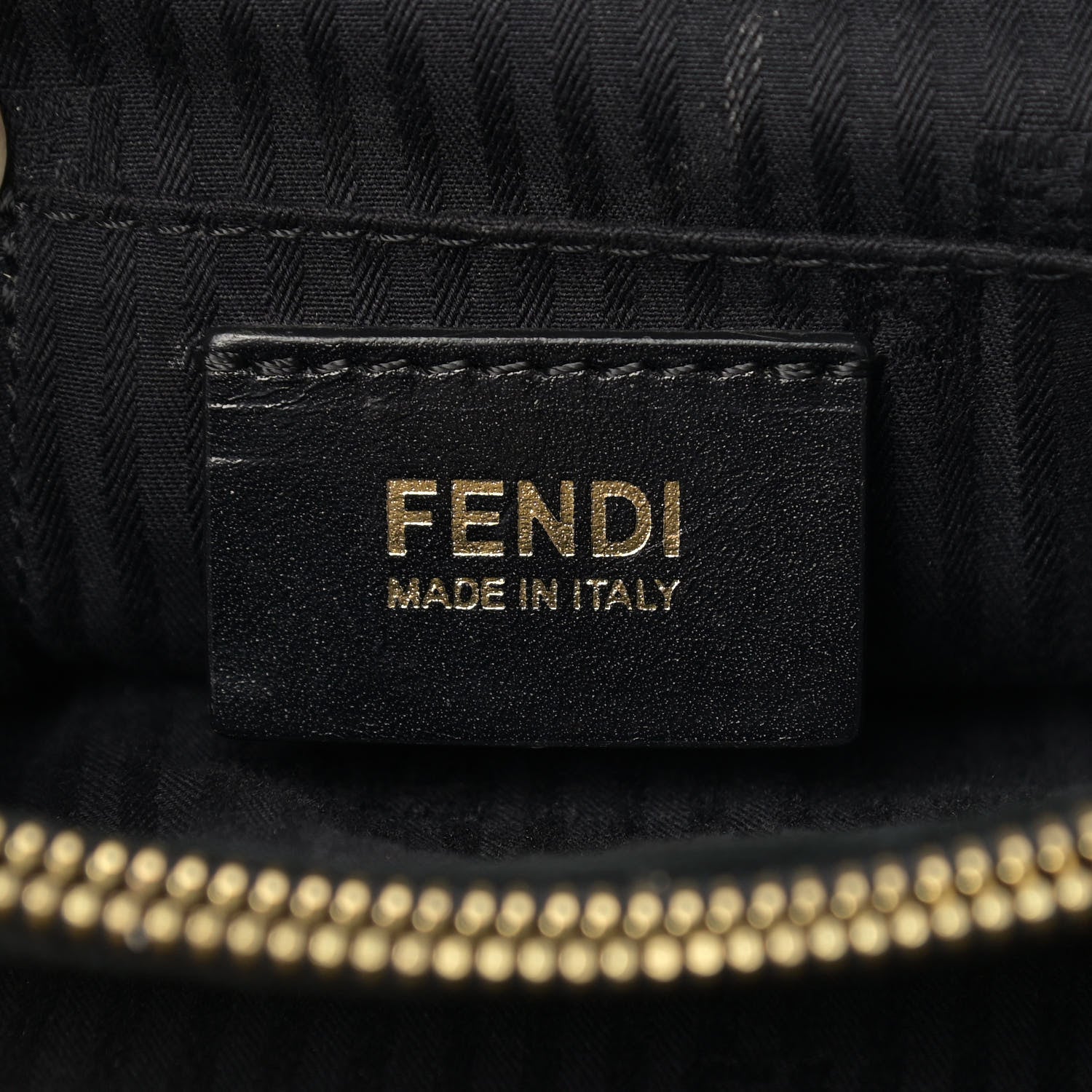 Fendi Vitello Elite Regular 2Jours Tote Black 6 of 18