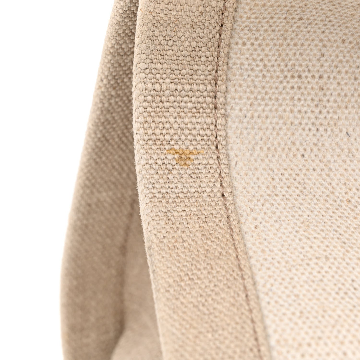 Saint Laurent Linen Calfskin Rive Gauche Tote Optic White 13 of 14