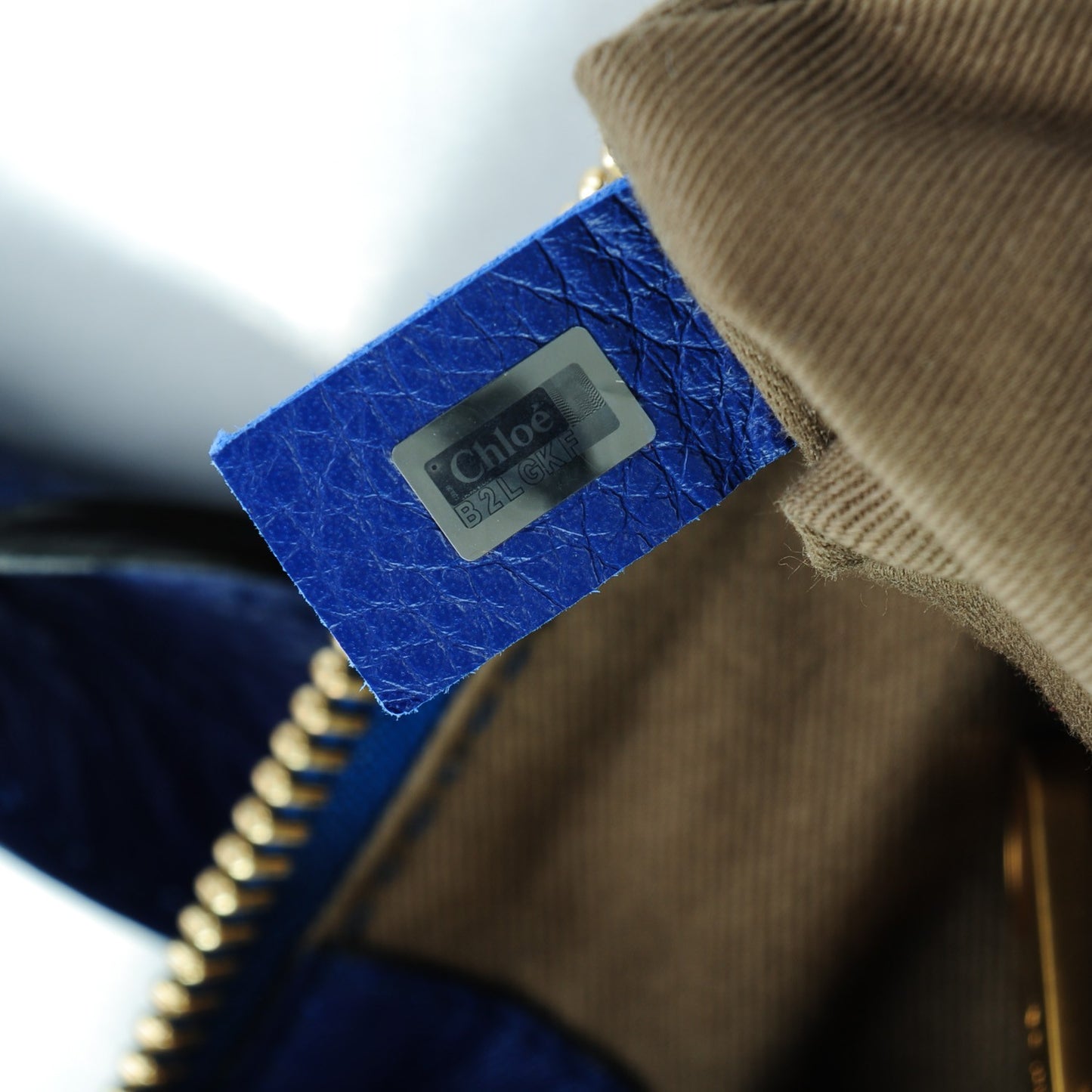 Calfskin Medium Marcie Satchel Sea Water