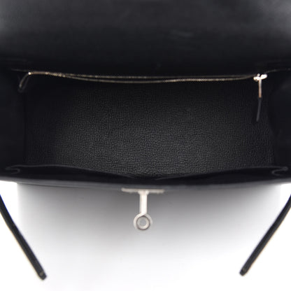 Hermes Epsom Kelly Sellier 28 Black 5 of 12