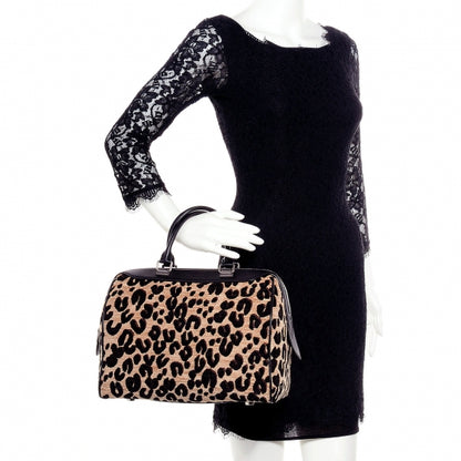 Louis Vuitton Jacquard Velvet Leopard Print Stephen Sprouse Speedy 2 of 7