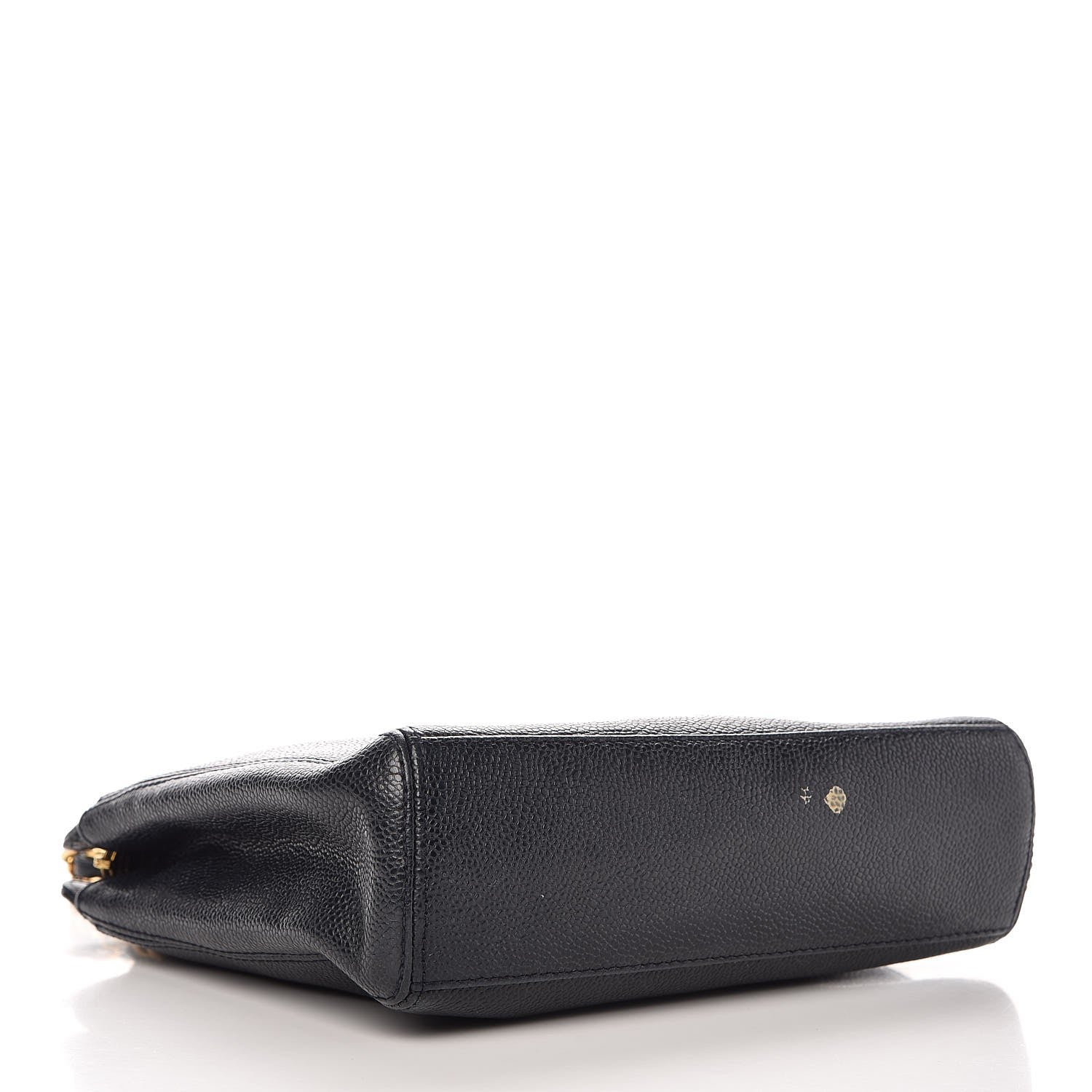 Chanel Caviar Shoulder Bag Navy 4 of 12