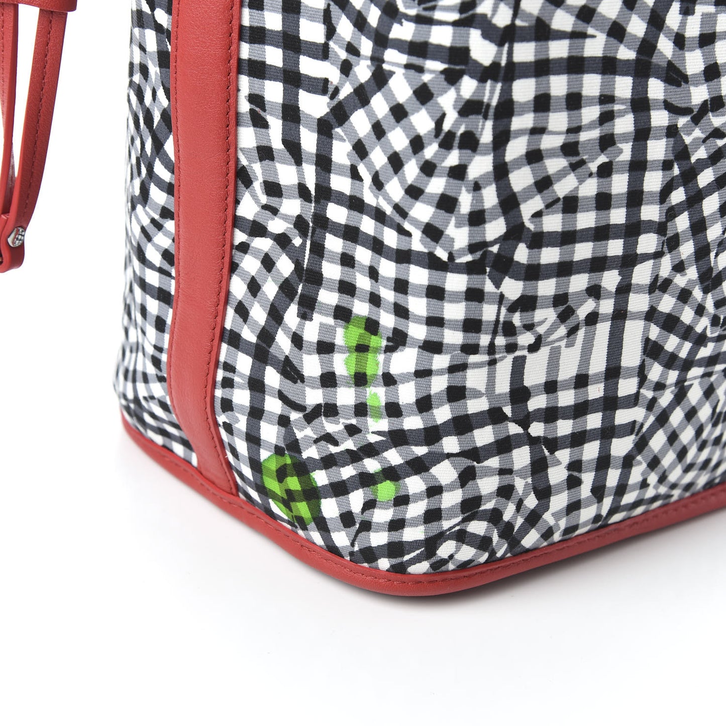 Visetos Medium Liz Reversible Shopper Tote Black Red