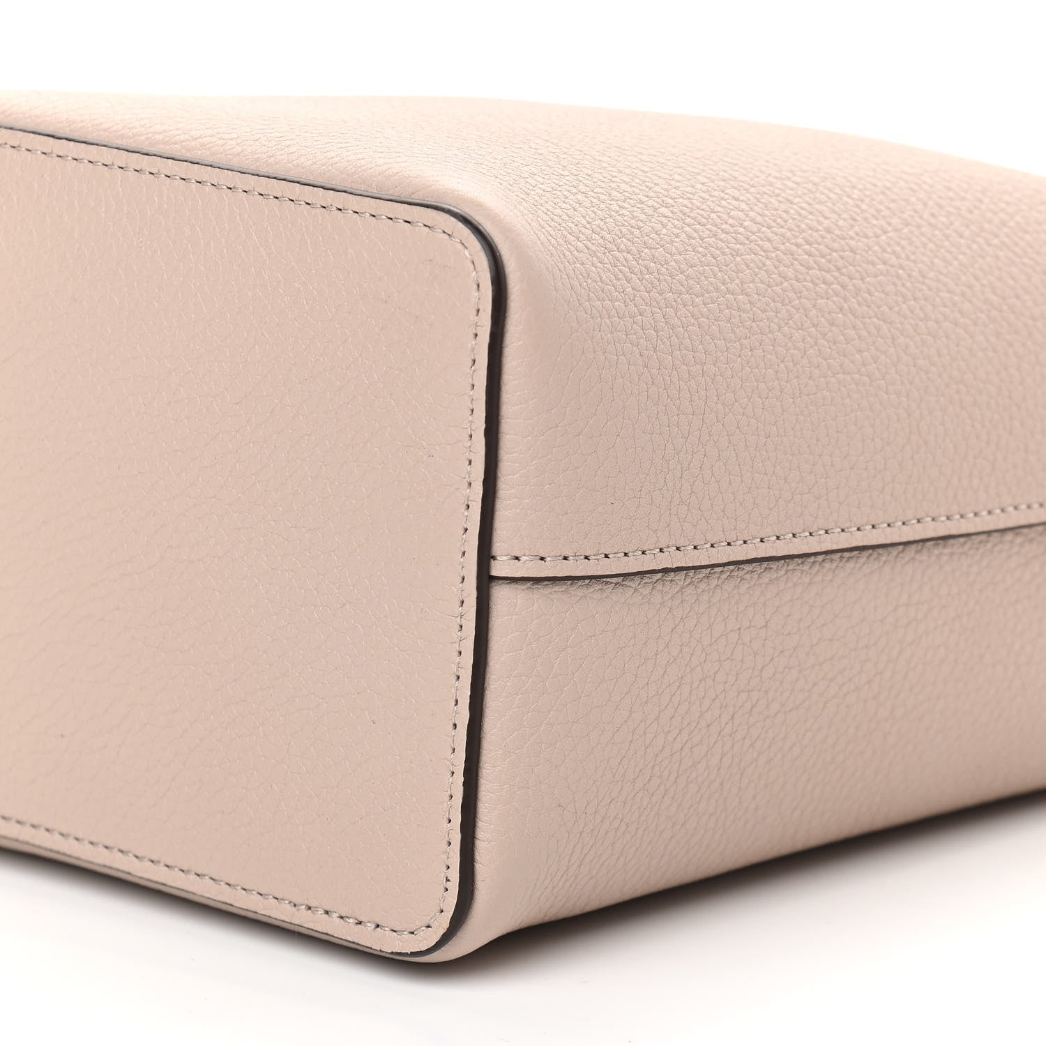 Louis Vuitton Calfskin Nano Lockme Bucket Greige 7 of 7