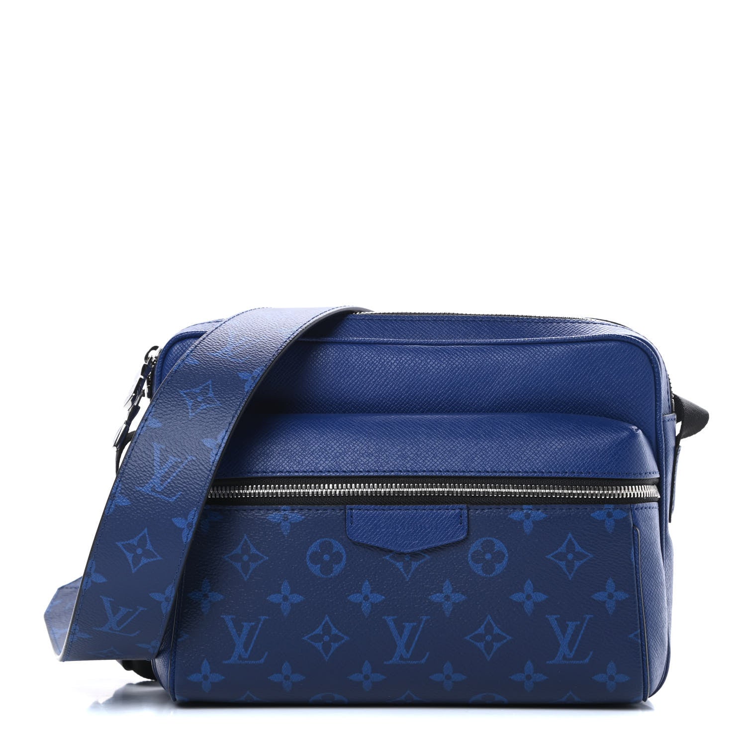 Louis Vuitton Taiga Monogram Outdoor Messenger Cobalt 1 of 12