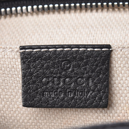 Gucci Pebbled Calfskin Studded Small Soho Disco Bag Black 6 of 12