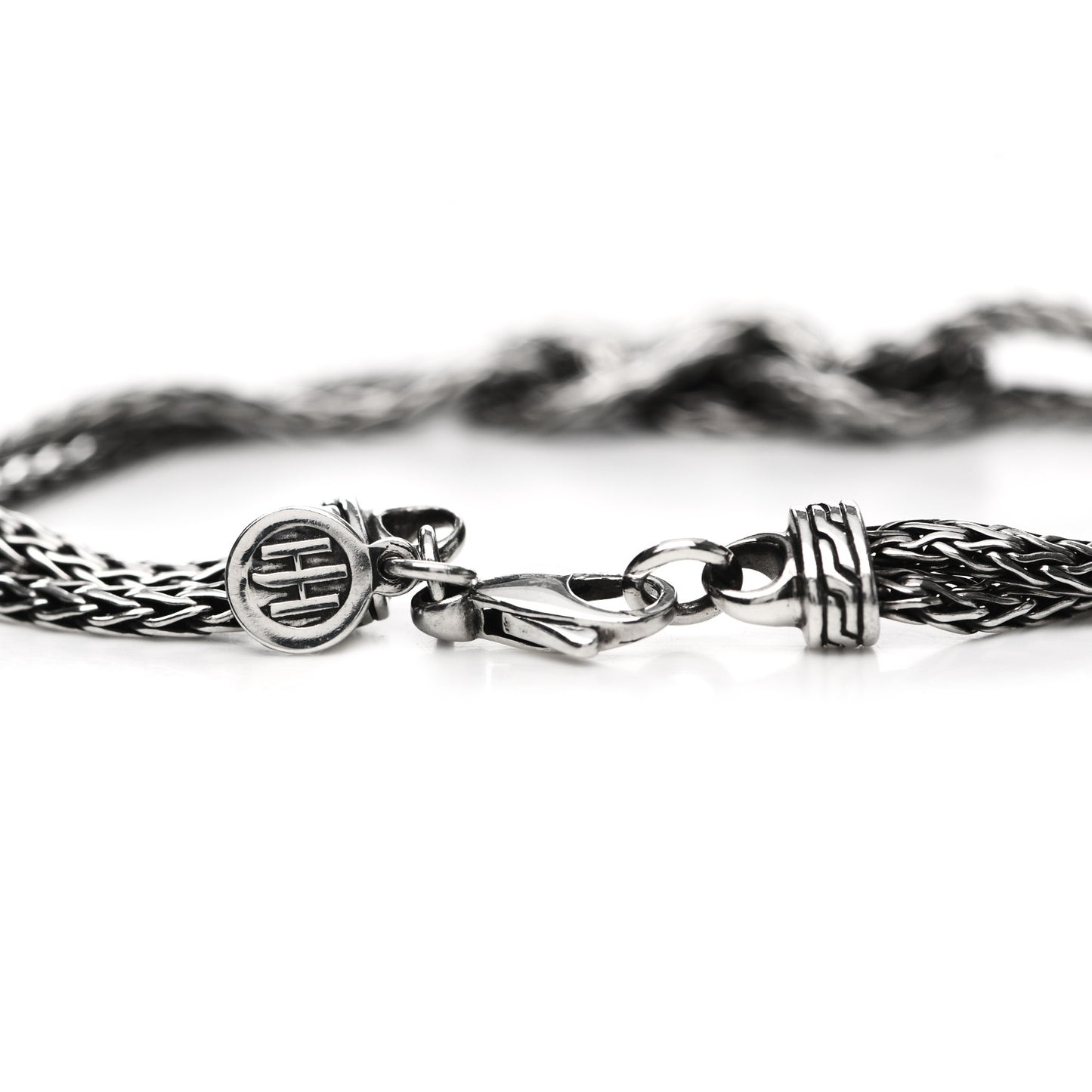 Sterling Silver Classic Chain Knot Station Bracelet
