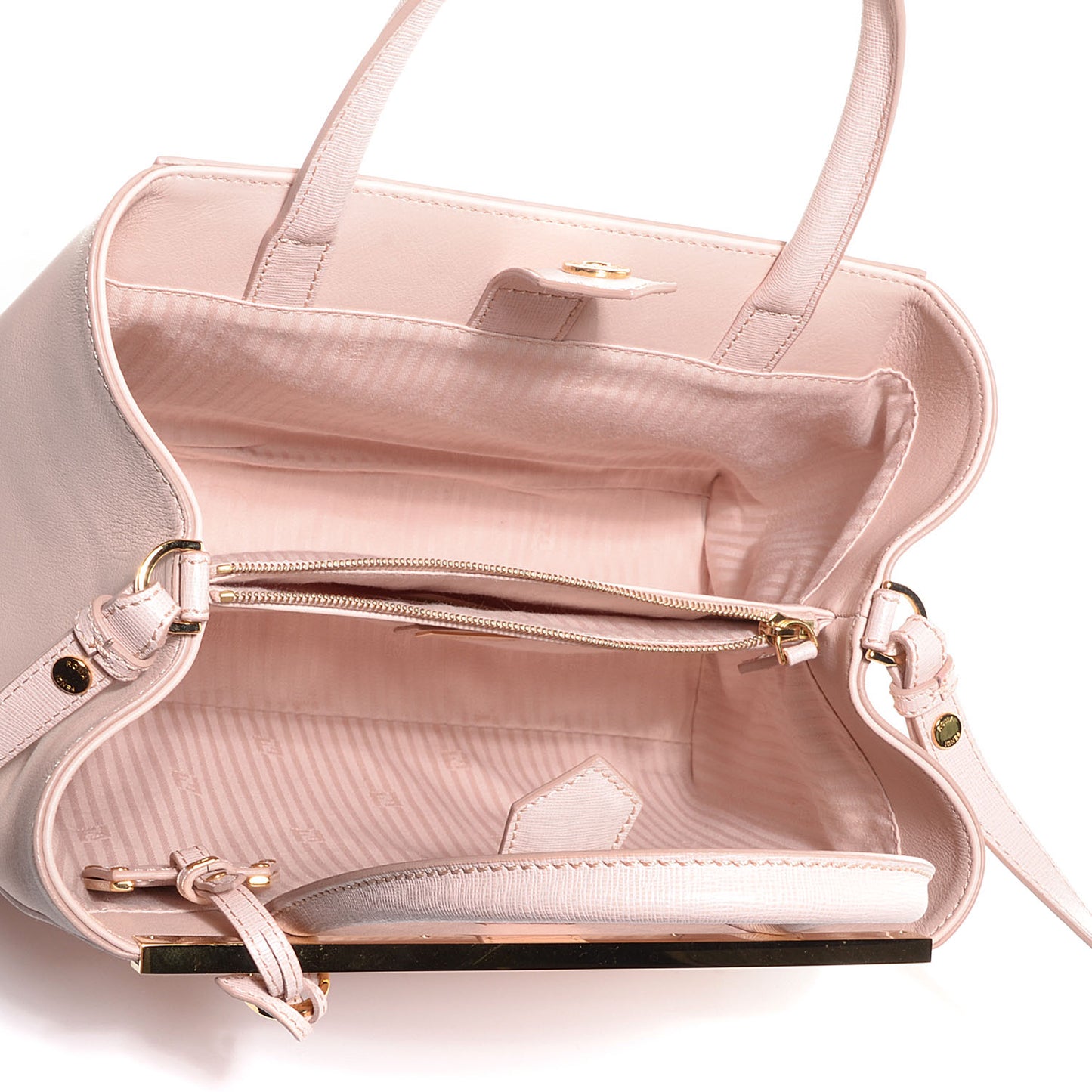 Vitello Elite Flamingo Petite 2Jours Tote Rosa Plaster