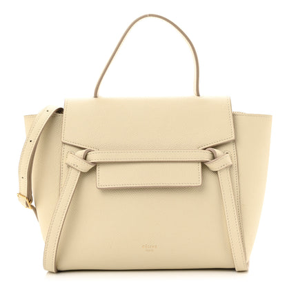 Celine Grained Calfskin Nano Belt Bag Linen 1 of 12