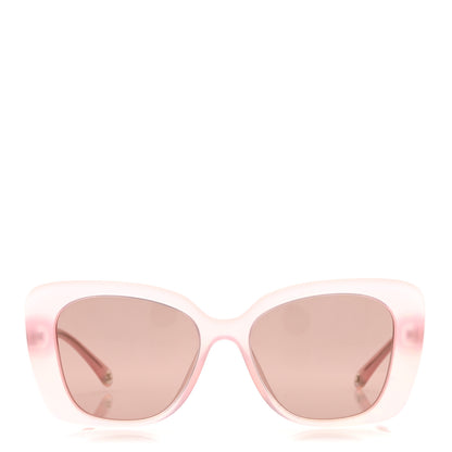 Chanel Acetate Rectangle Sunglasses 5504-A Light Pink 2 of 8