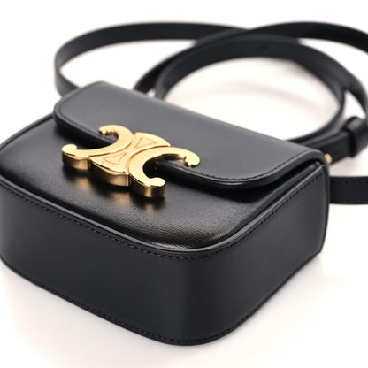 Celine Shiny Calfskin Mini Triomphe Black 9 of 9