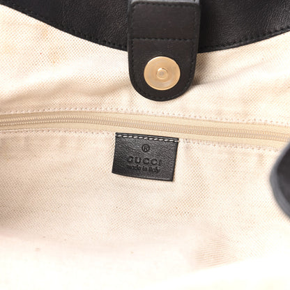 Gucci Guccissima Large Sukey Tote Black 8 of 14
