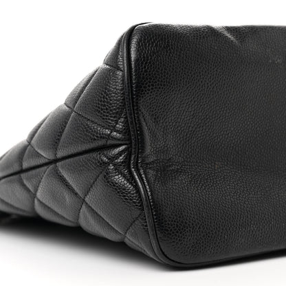 Chanel Caviar Quilted Medallion Tote Black 9 of 14