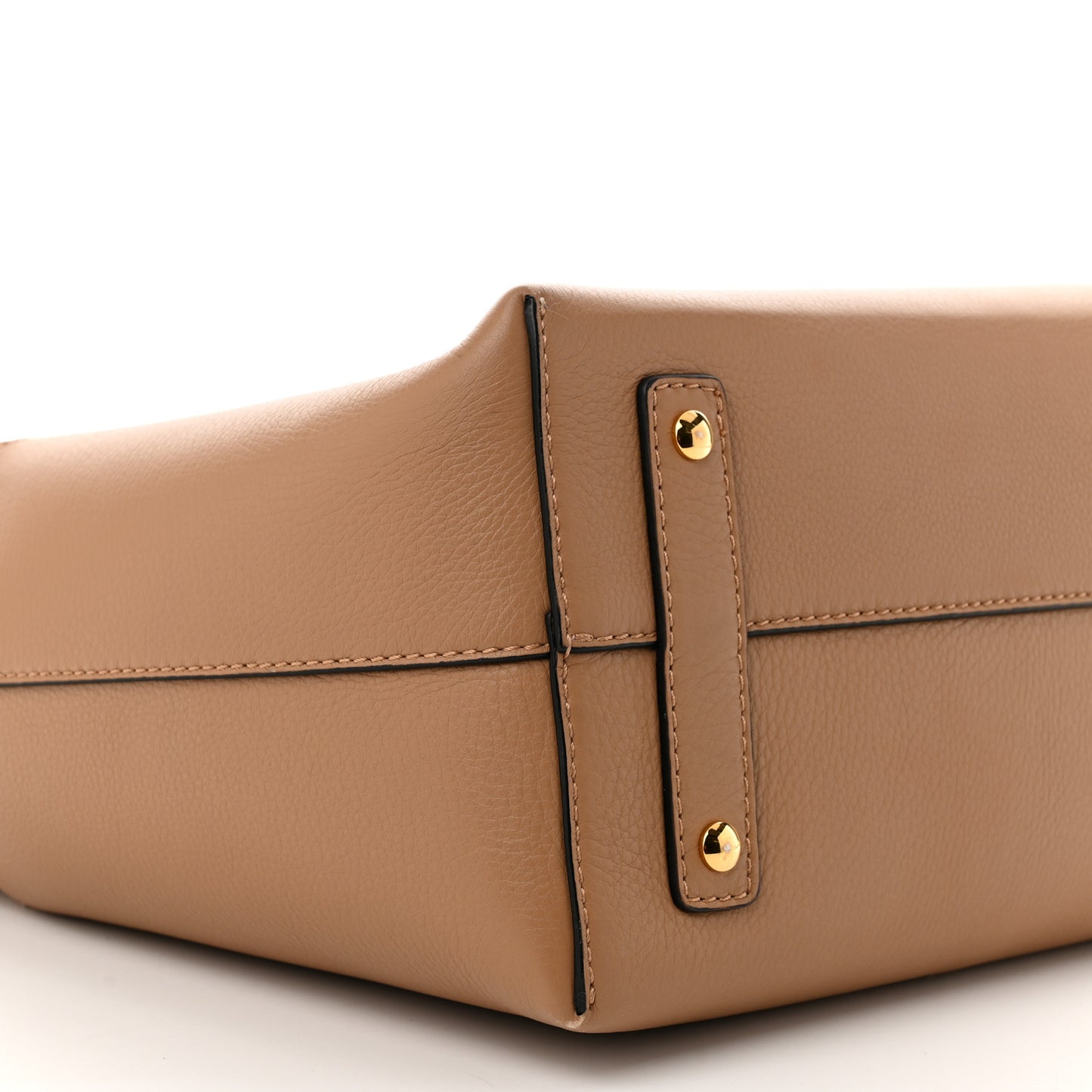 Marais Calfskin Large Belt Bag Brown