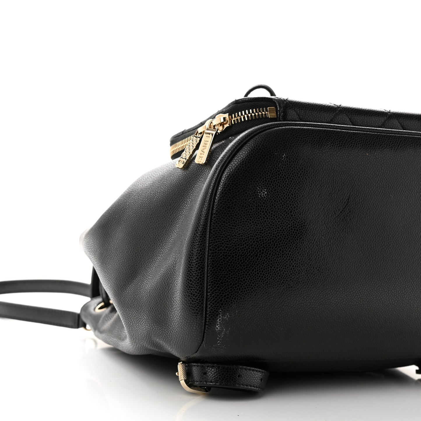 Caviar Quilted Business Affinity Backpack Black