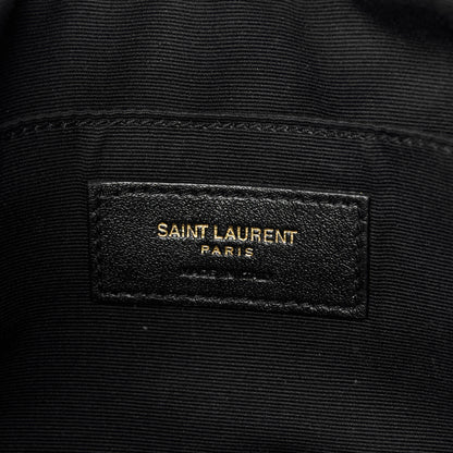 Saint Laurent Calfskin Matelasse Monogram Lou Camera Bag Light Musk 6 of 10