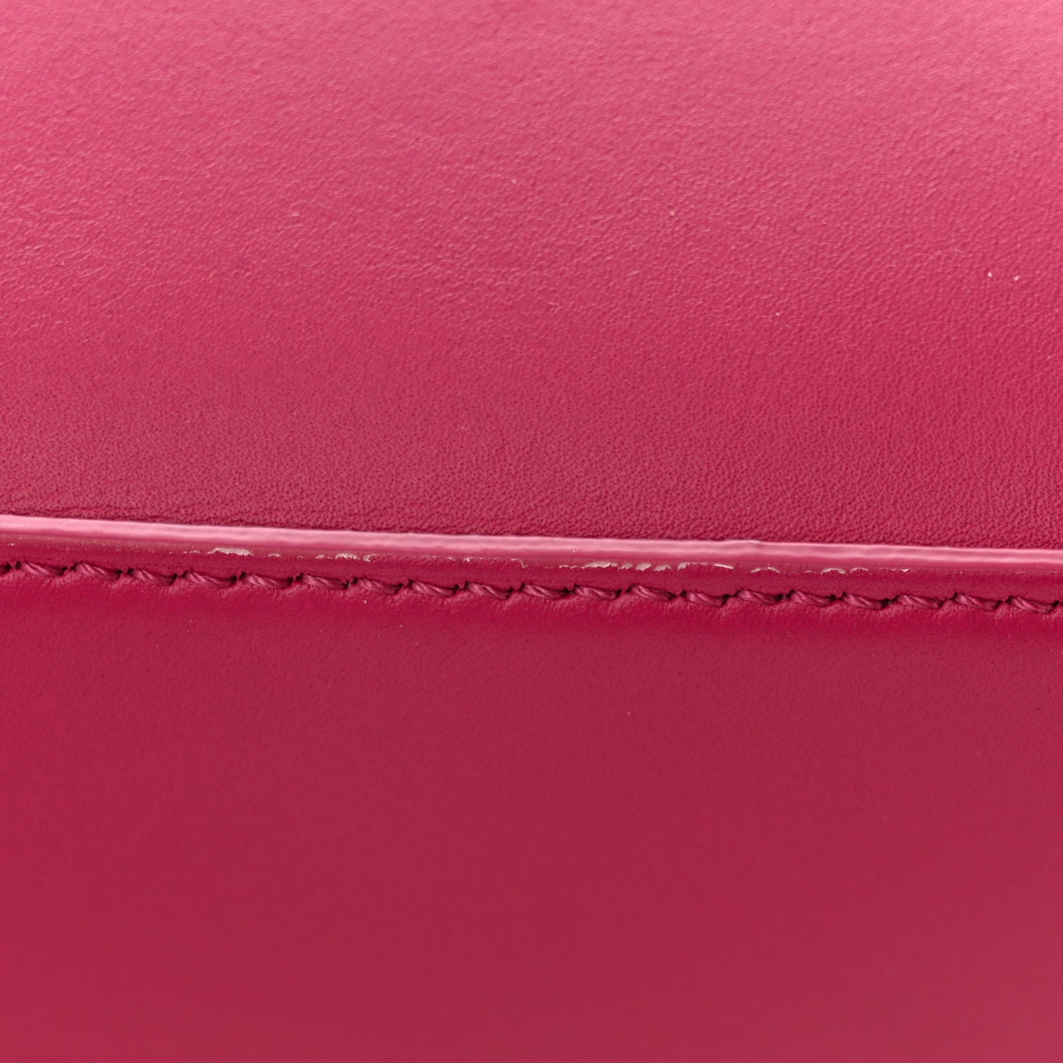 Loewe Satin Calfskin Monochrome Small Puzzle Edge Bag Ruby Red Glaze 10 of 11