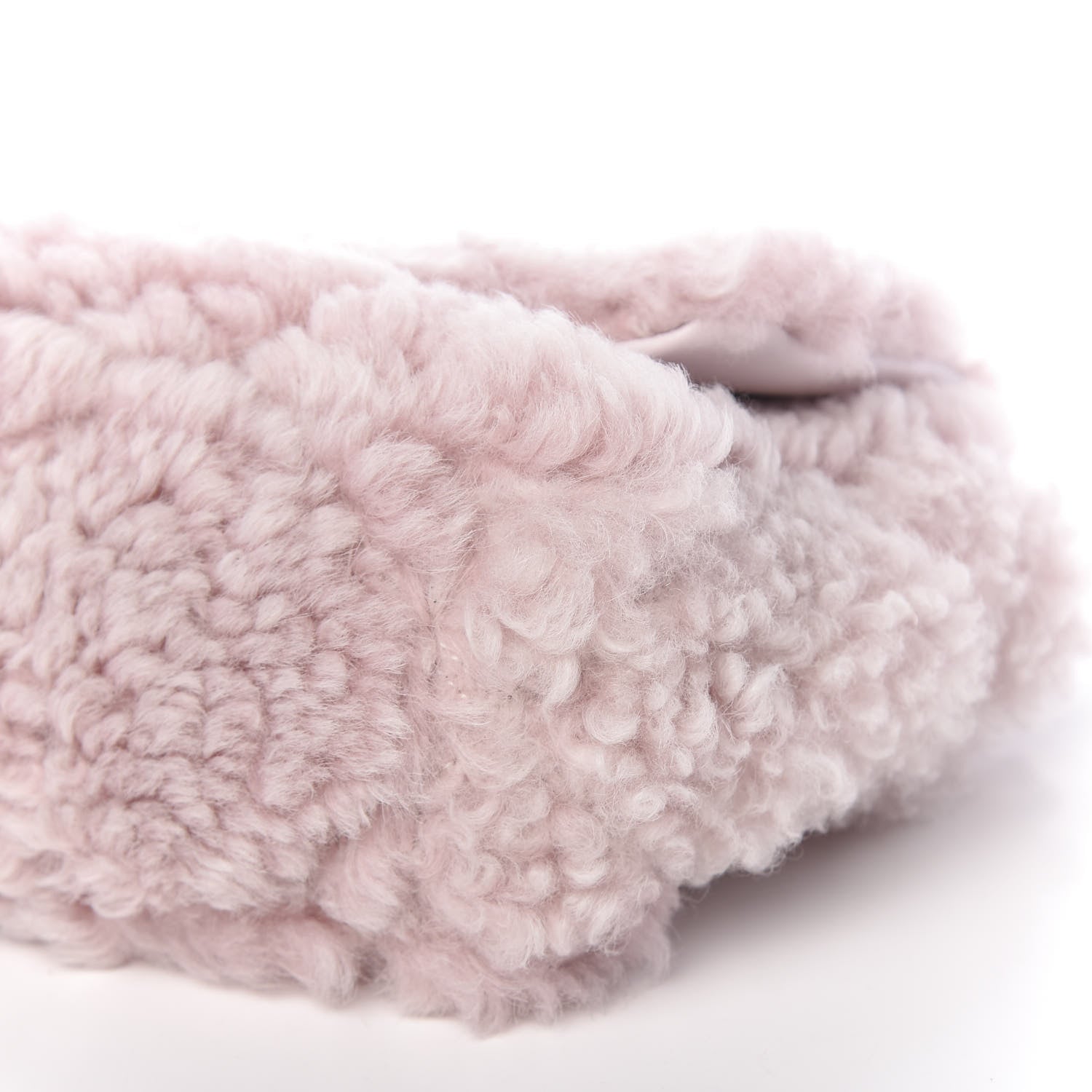 Chanel Shearling Sheepskin Medium 19 Flap Light Pink 9 of 10