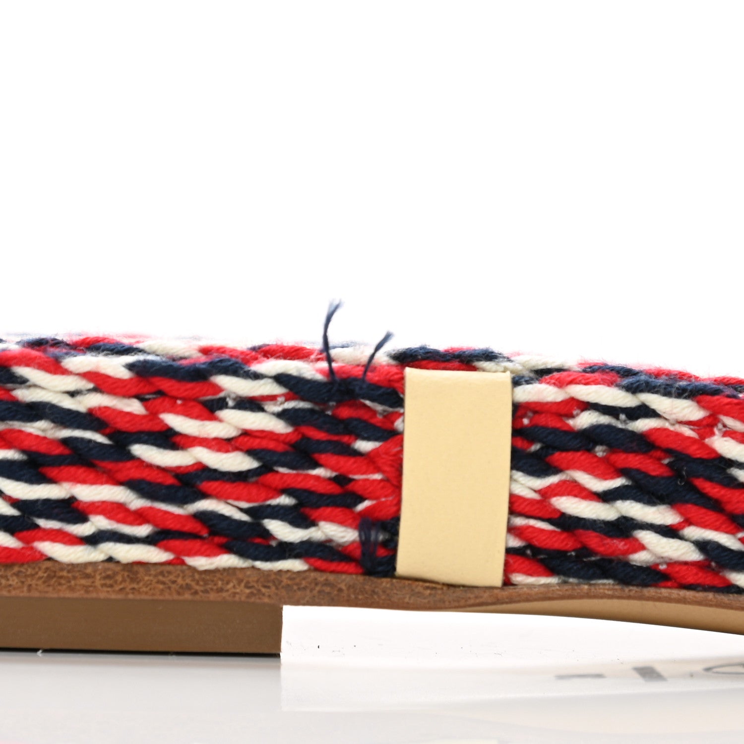 Chanel Braided Cord CC Mules 38 Red 9 of 9