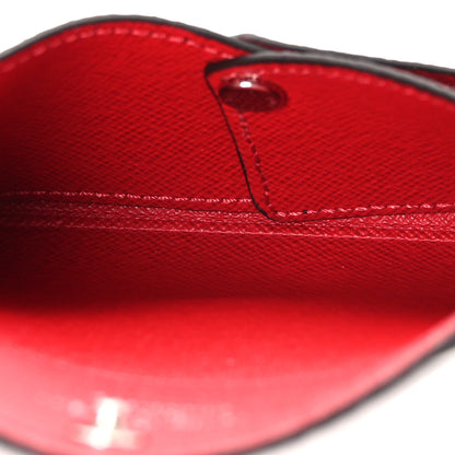 Louis Vuitton Monogram LV Colormania Kirigami Card Holder Sari Red 6 of 8
