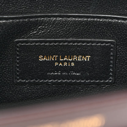 Saint Laurent Tweed Houndstooth Medium Solferino Satchel Umber 6 of 12