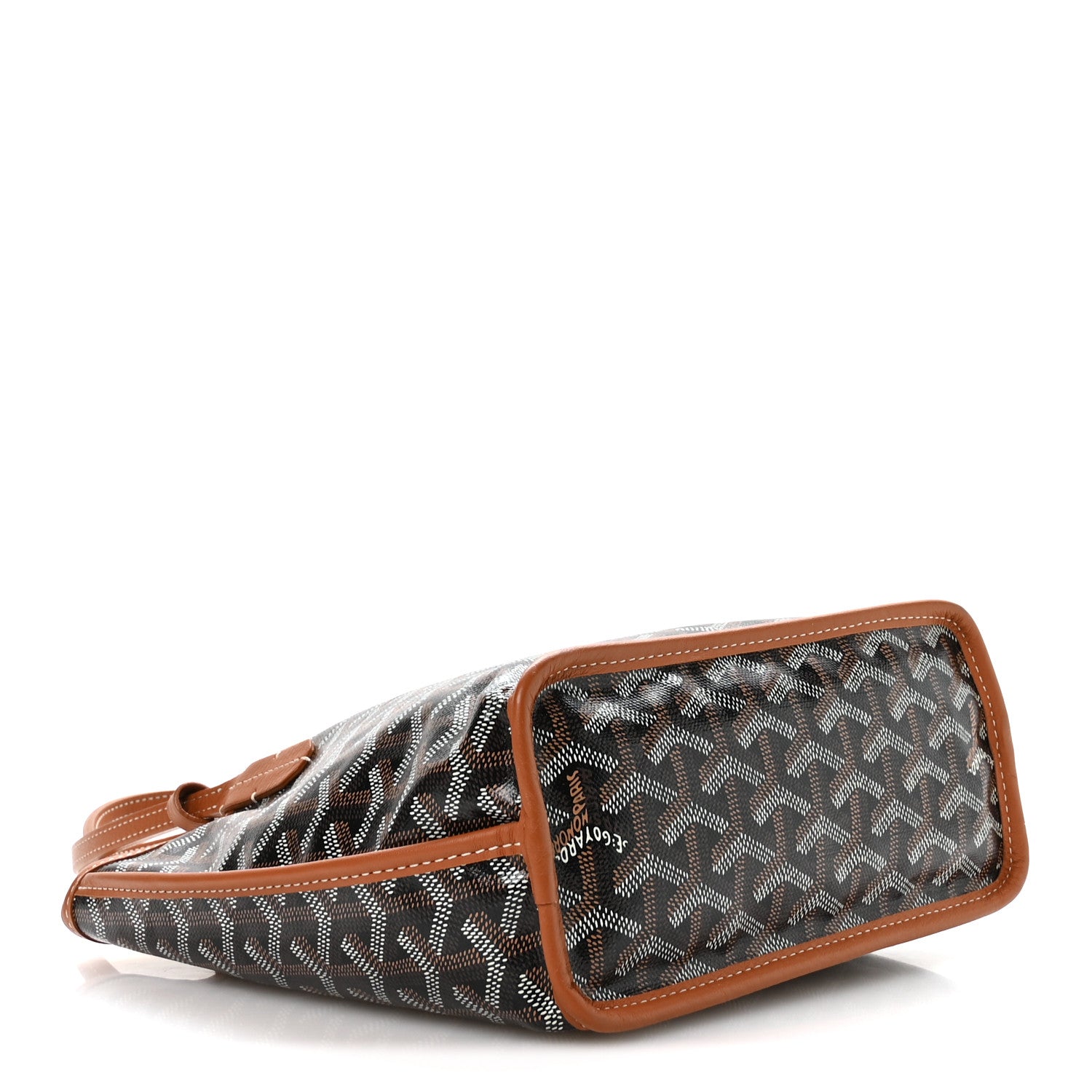 Goyard Goyardine Reversible Mini Anjou Black Gold 7 of 17