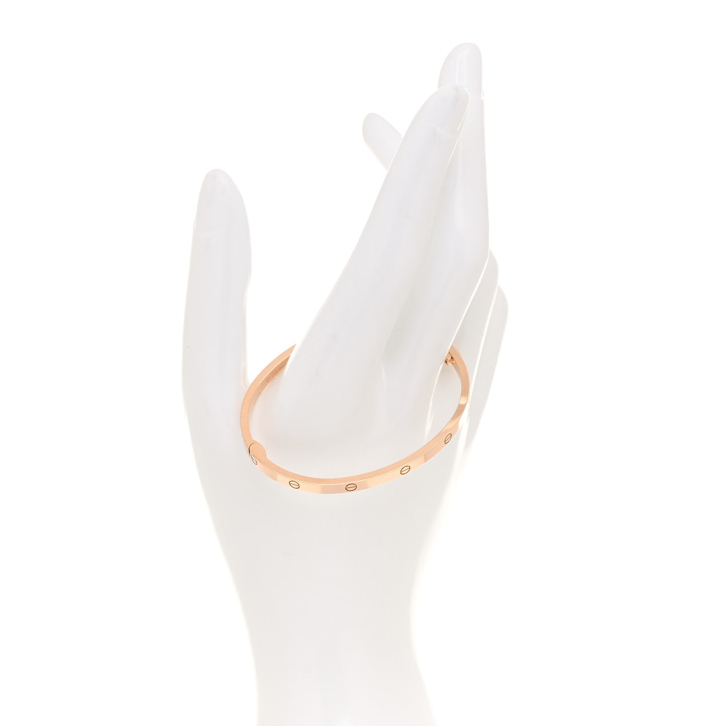18K Pink Gold Small LOVE Bracelet 16