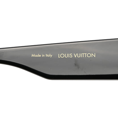 Louis Vuitton Acetate Swarovski Crystal Cyclone Sunglasses Z1578W Black 5 of 8