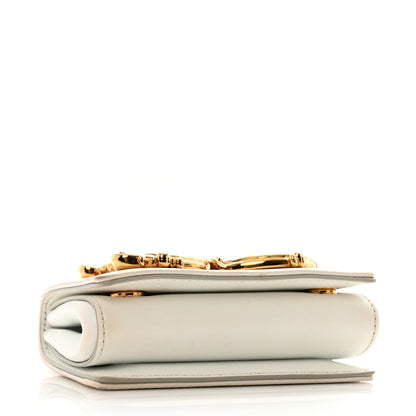 Dolce & Gabbana Calfskin Micro DG Girls Shoulder Bag White 4 of 13