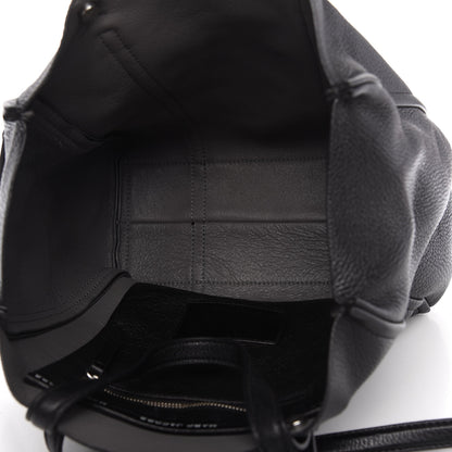 Marc Jacobs Grained Calfskin The Tag Tote Black 5 of 10