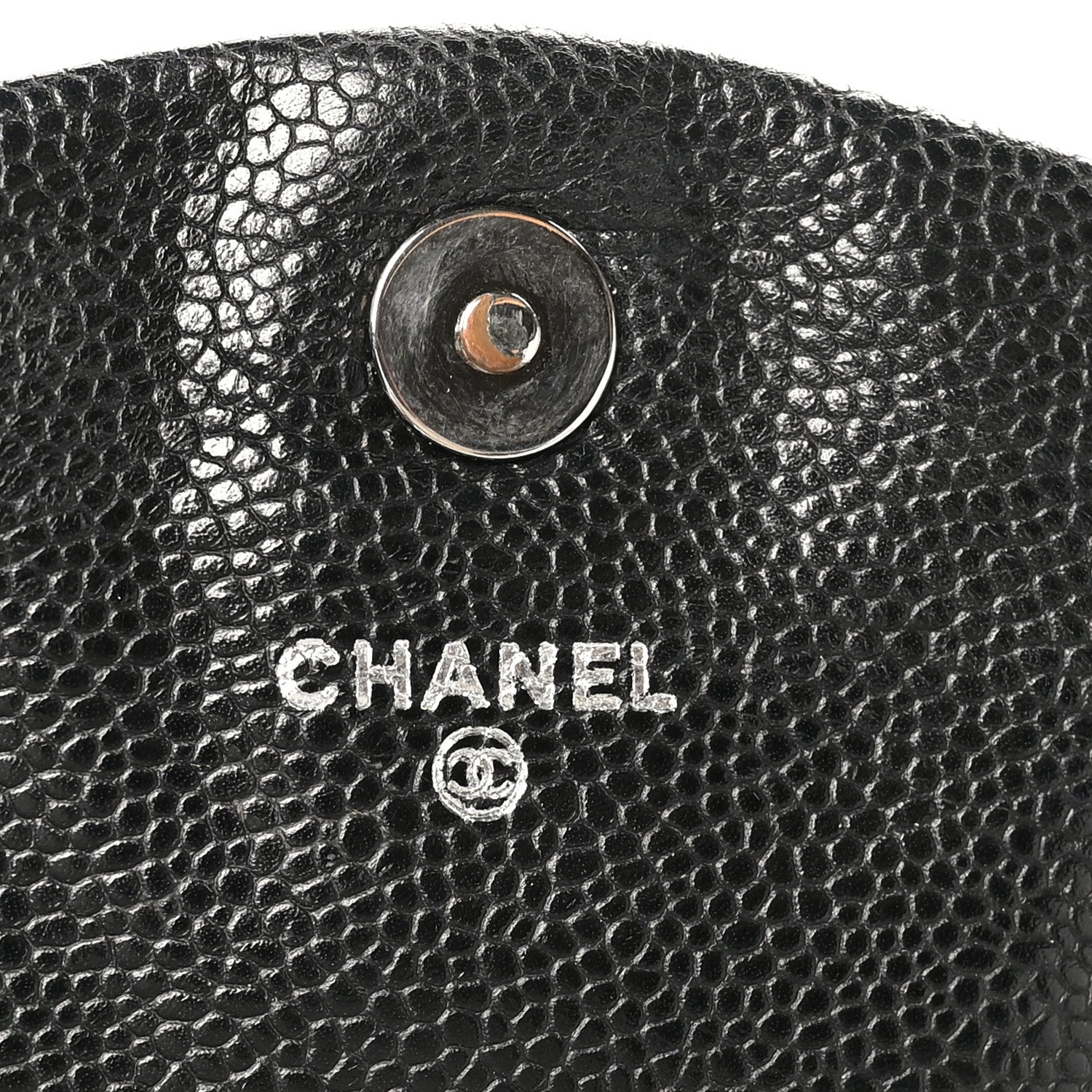 Chanel Caviar Half Moon Wallet On Chain WOC Black 6 of 10