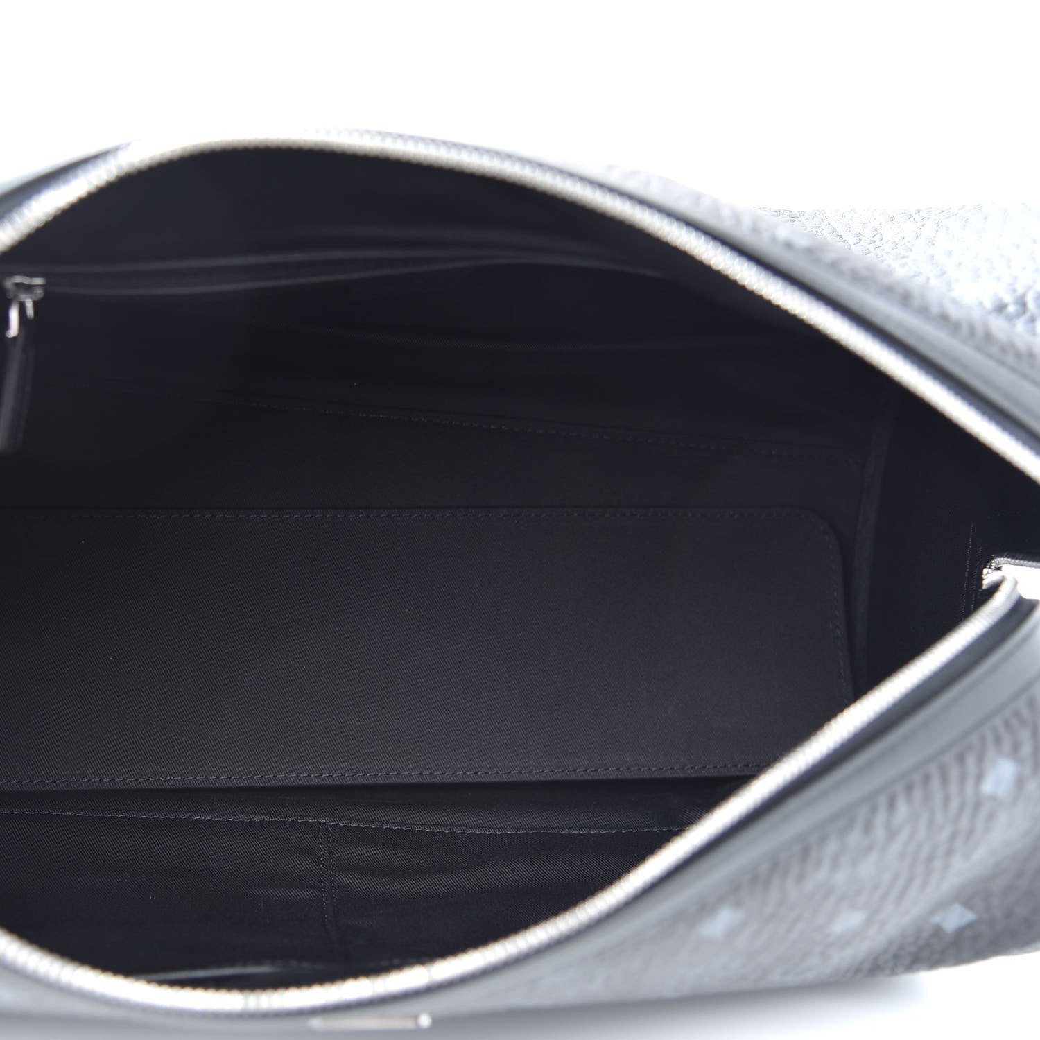 MCM Visetos Surf The Web Large Crossbody Black 4 of 8