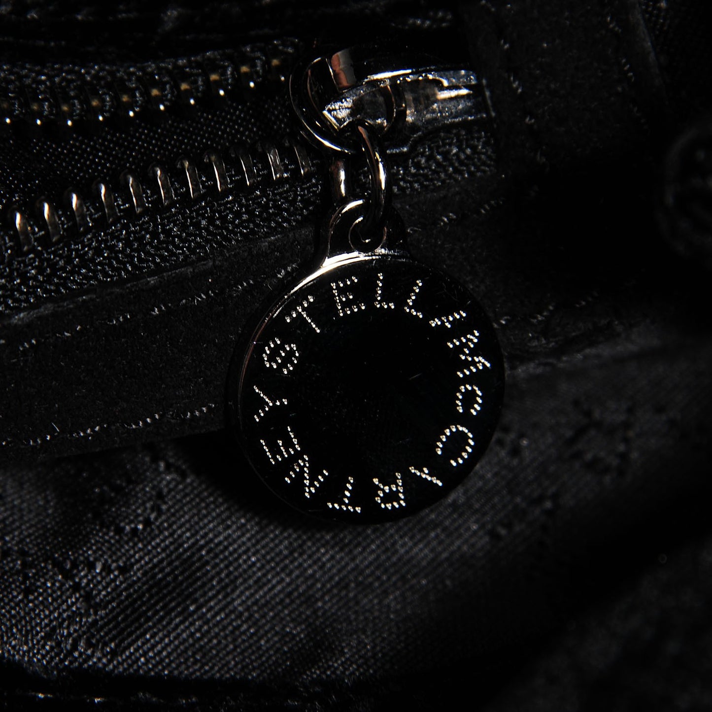 Velvet Falabella Small Tote Black