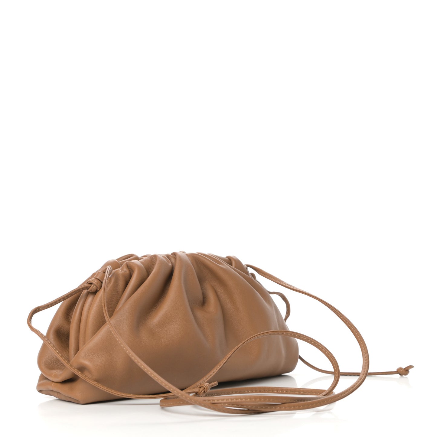 Butter Calfskin The Mini Pouch Cammello