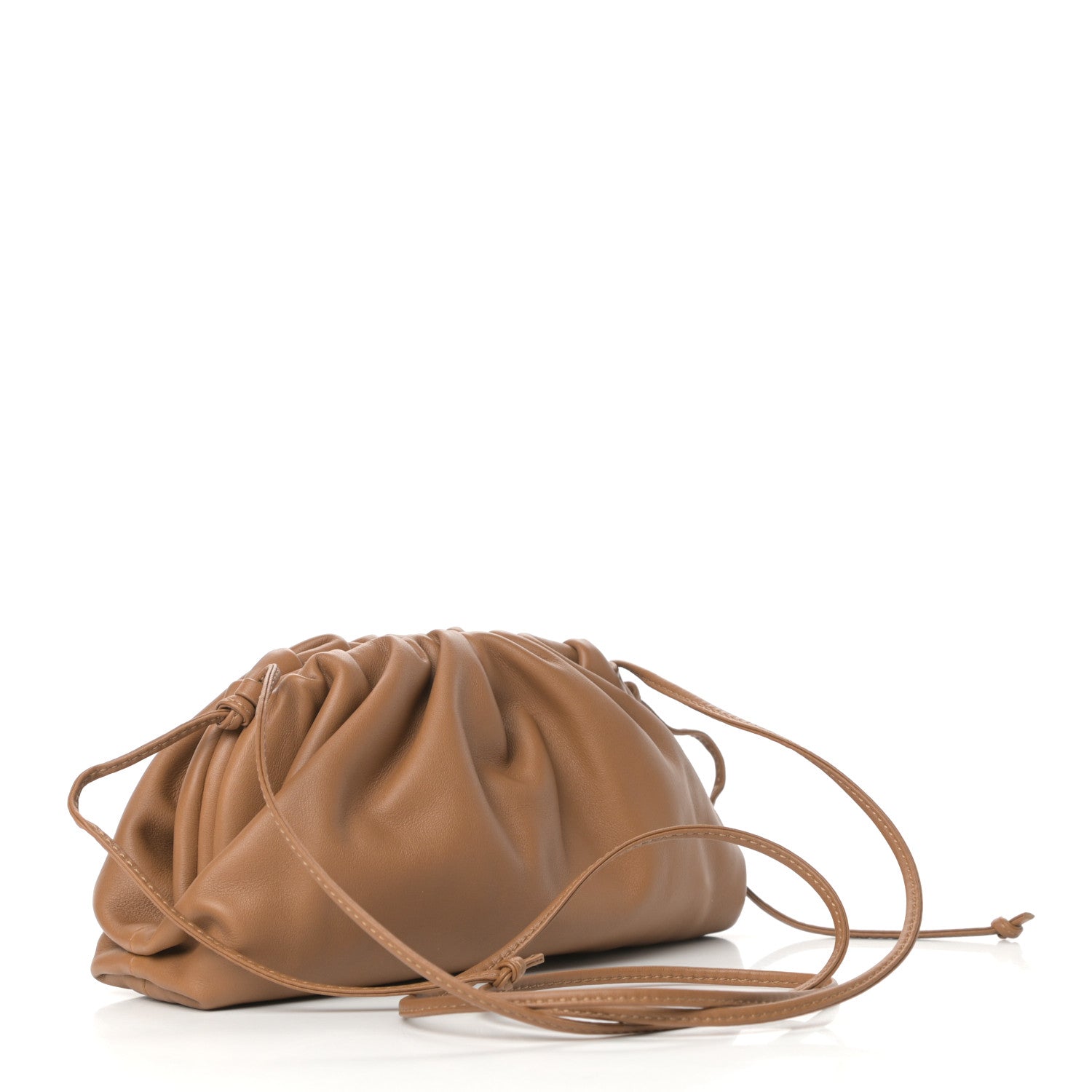 Bottega Veneta Butter Calfskin The Mini Pouch Cammello 3 of 10