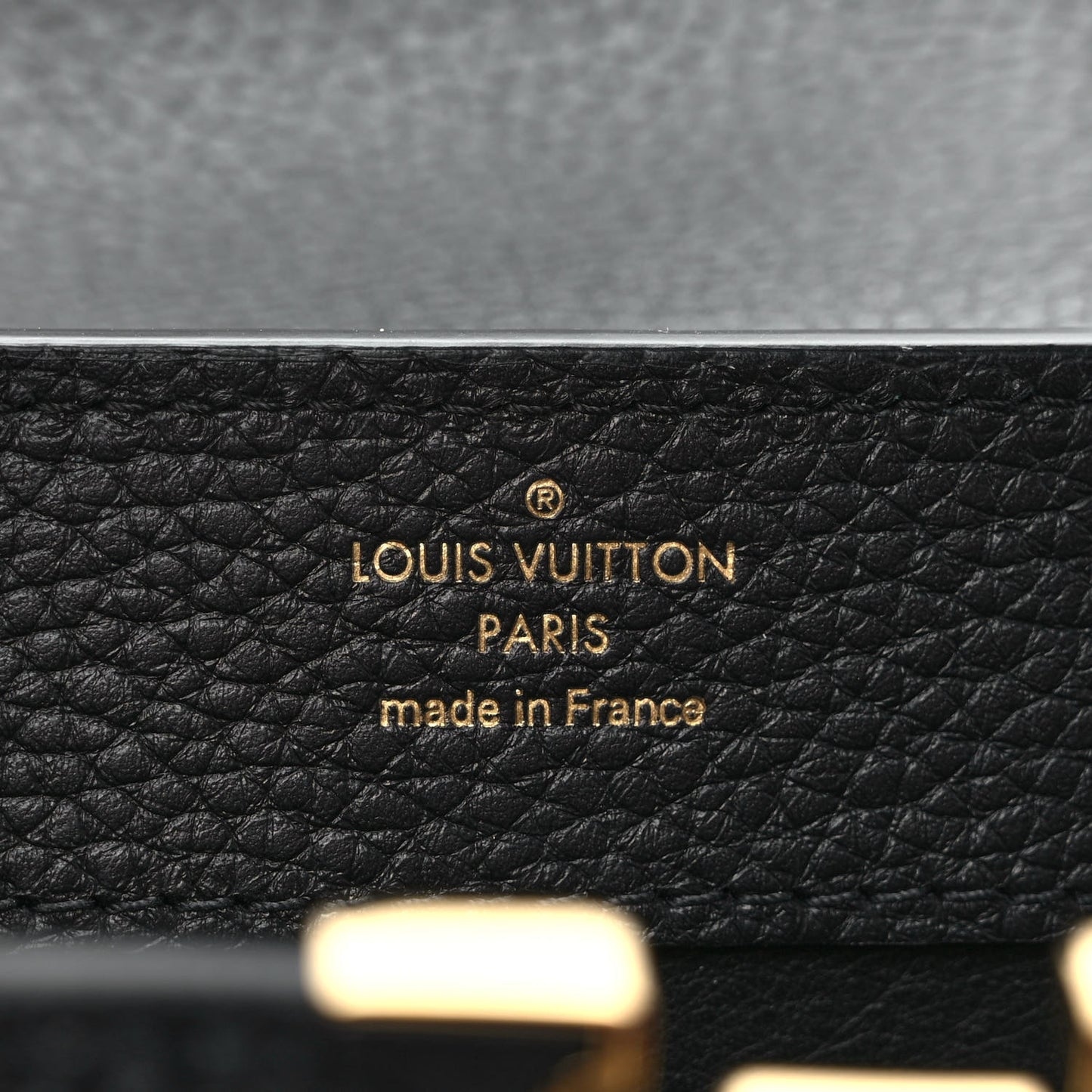 Taurillon Mini Capucines Black