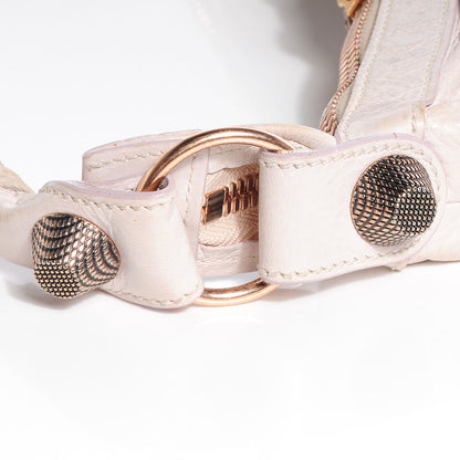 Balenciaga Agneau Giant 21 Rose Gold Hardware Day Hobo Nacre 5 of 11