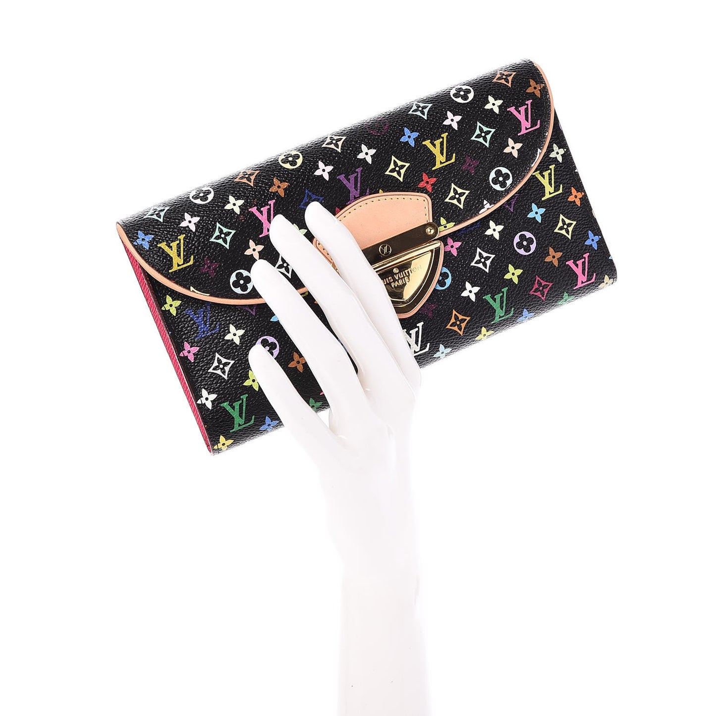 Monogram Multicolor Eugenie Wallet Black Grenade