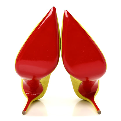 Christian Louboutin Veau Velours So Kate 120 Pumps 38 Cubiste 6 of 9