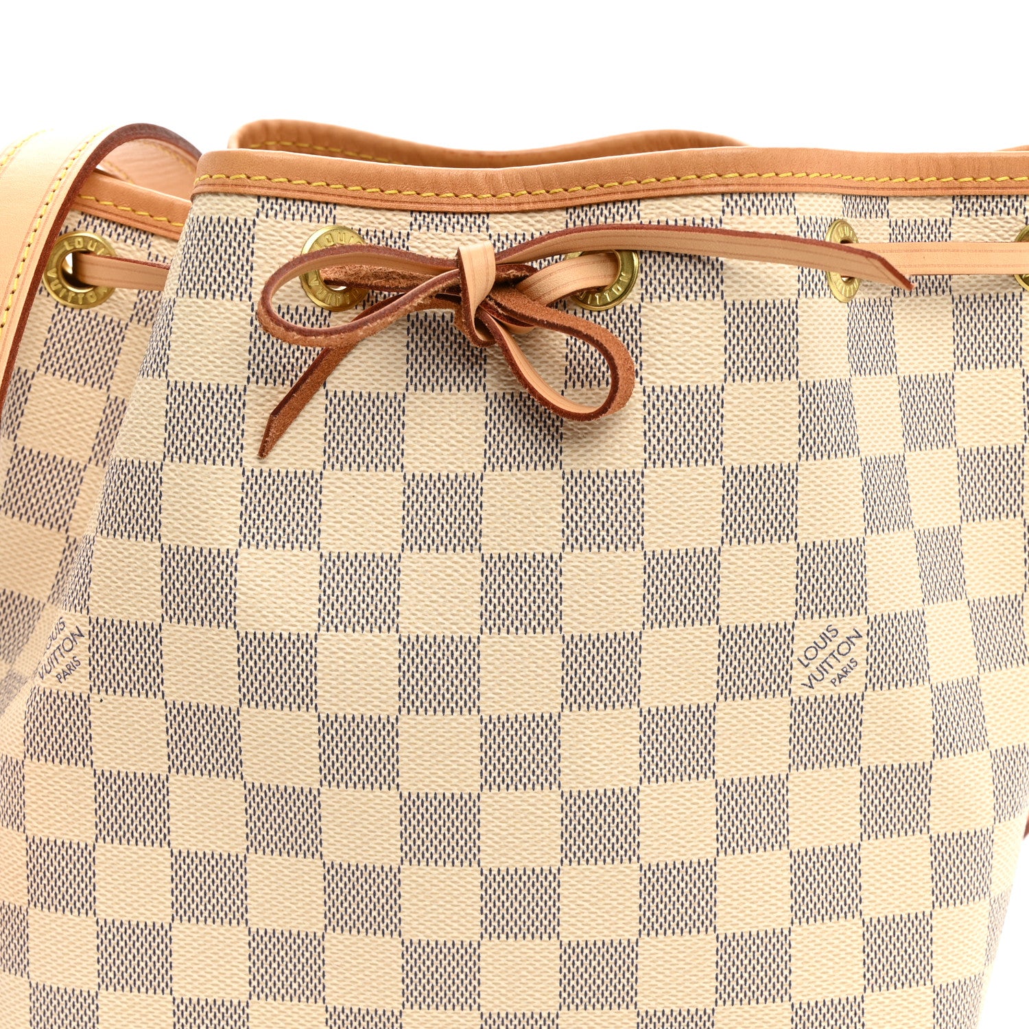 Louis Vuitton Damier Azur Noe BB 8 of 10
